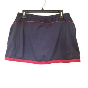 Bolle Women's Navy & Hot Pink Poly/Spandex Tennis Golf Athletic Skirt Skort